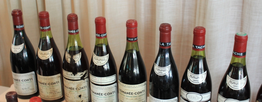 Vertical de Romanée-Conti x La Tache