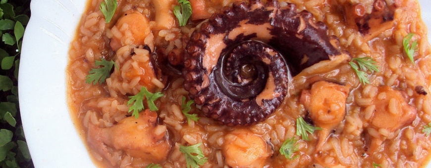 Receita de Arroz de Polvo
