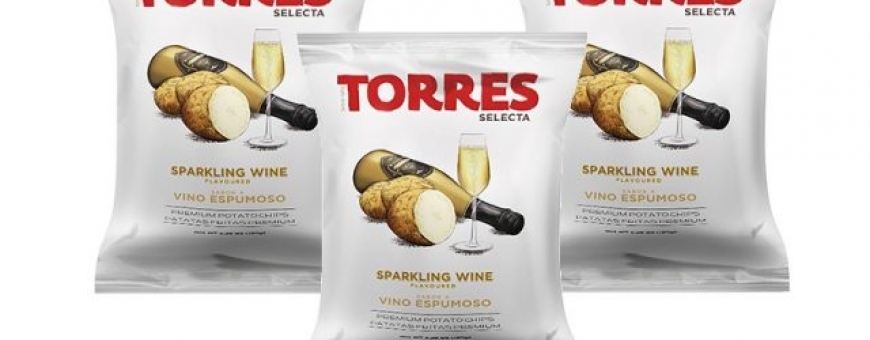 E se seus salgadinhos tivessem gosto de vinho?