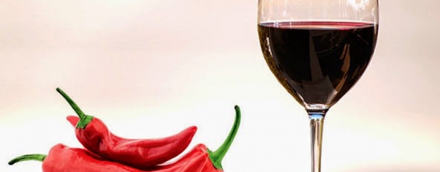 Que VINHO vai bem com PIMENTA?