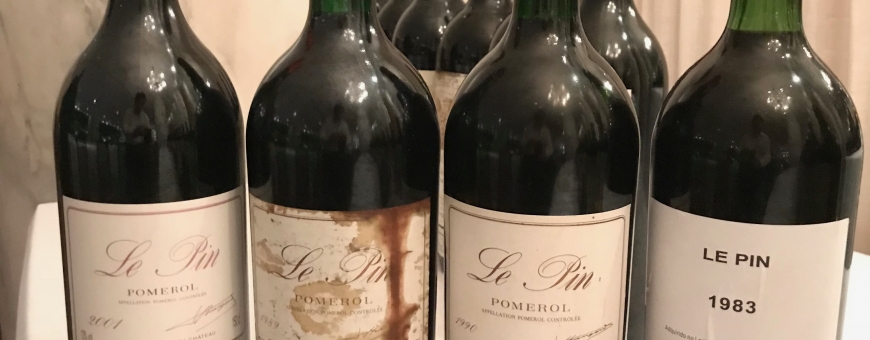 LE PIN, um vinho de culto. LE PIN, um vinho de culto.