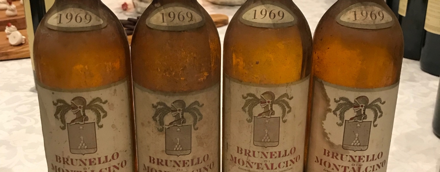 Prova de Brunellos di Montalcino raros