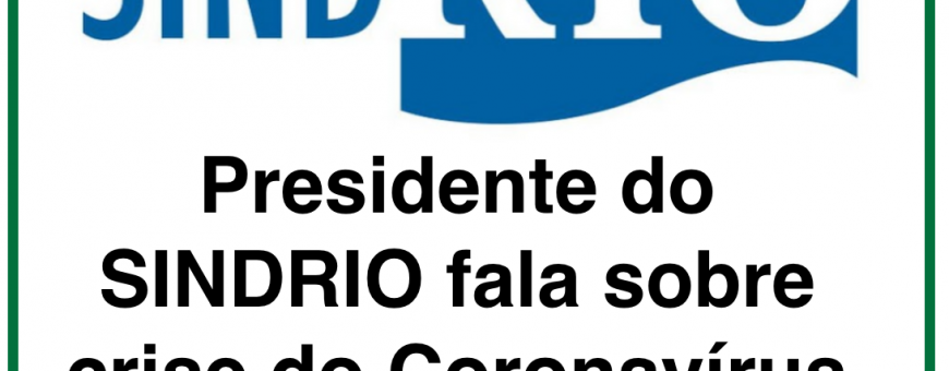 Marcelo Copello entrevista Fernando Blower, presidente do SINDRIO