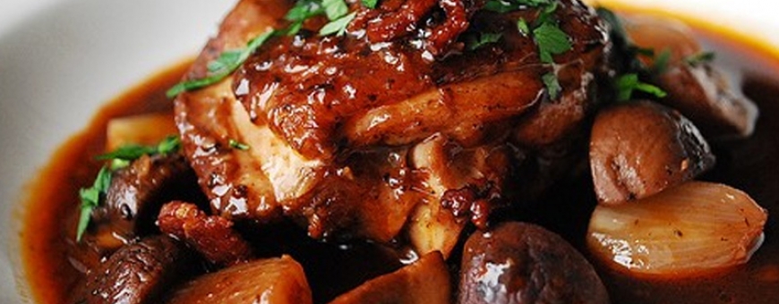 Minha versão do Coq au Vin simplificada e light