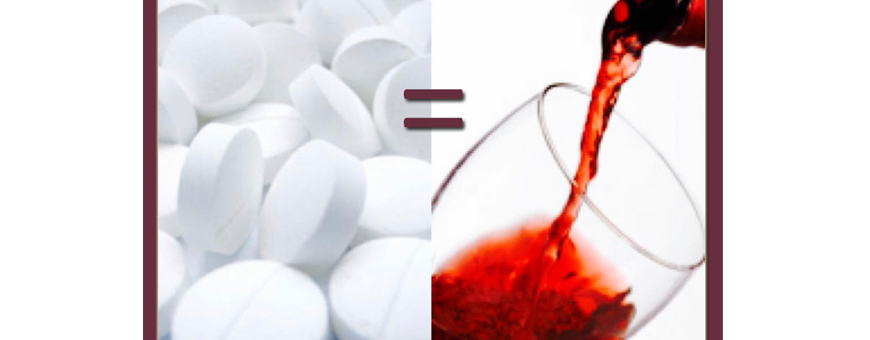 Vinho em vez de Aspirina