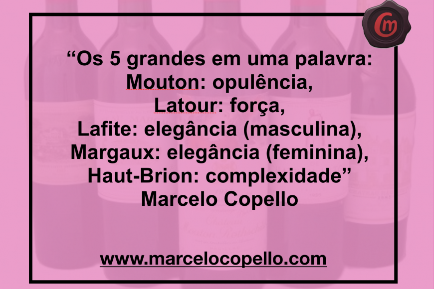 Os 5 Grandes de Uma Palavra