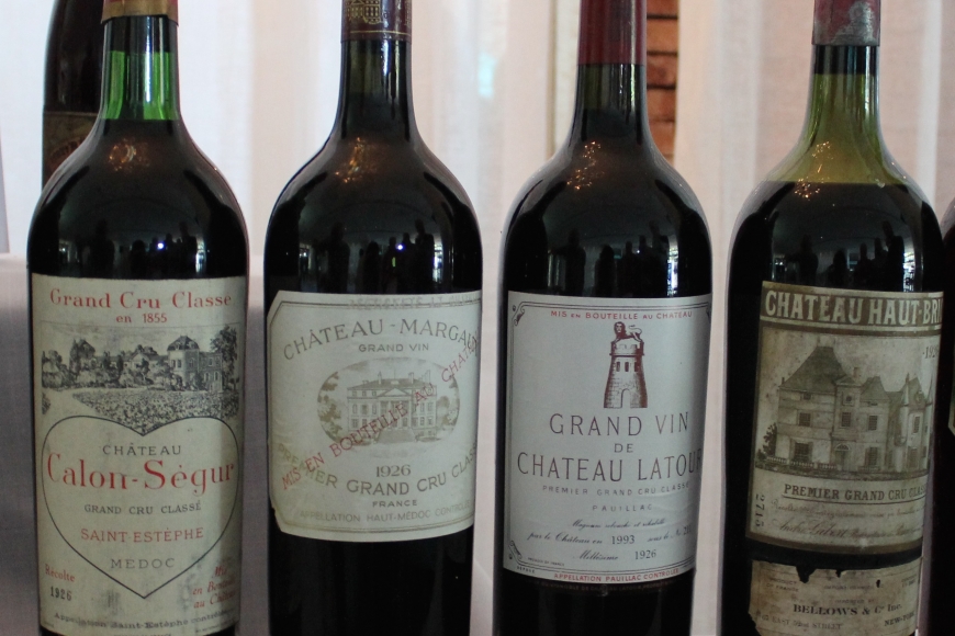 Prova de Bordeaux 1926 para celebrar os 90 da Rainha